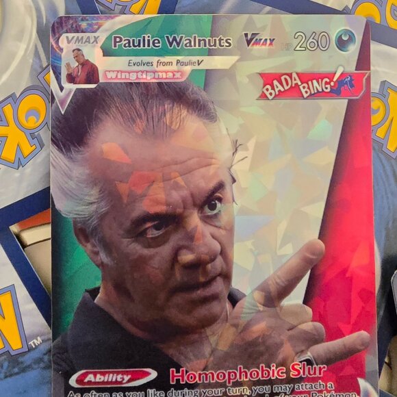 Paulie Walnuts Pokemon Card - The Sopranos - Picture 2 of 8